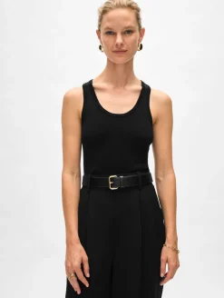 superfine merino ribbed tank