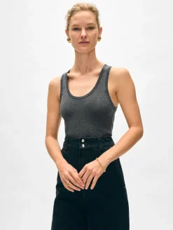 superfine merino ribbed tank