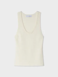 superfine merino ribbed tank
