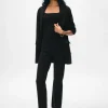 superfine organic cotton oversized blazer