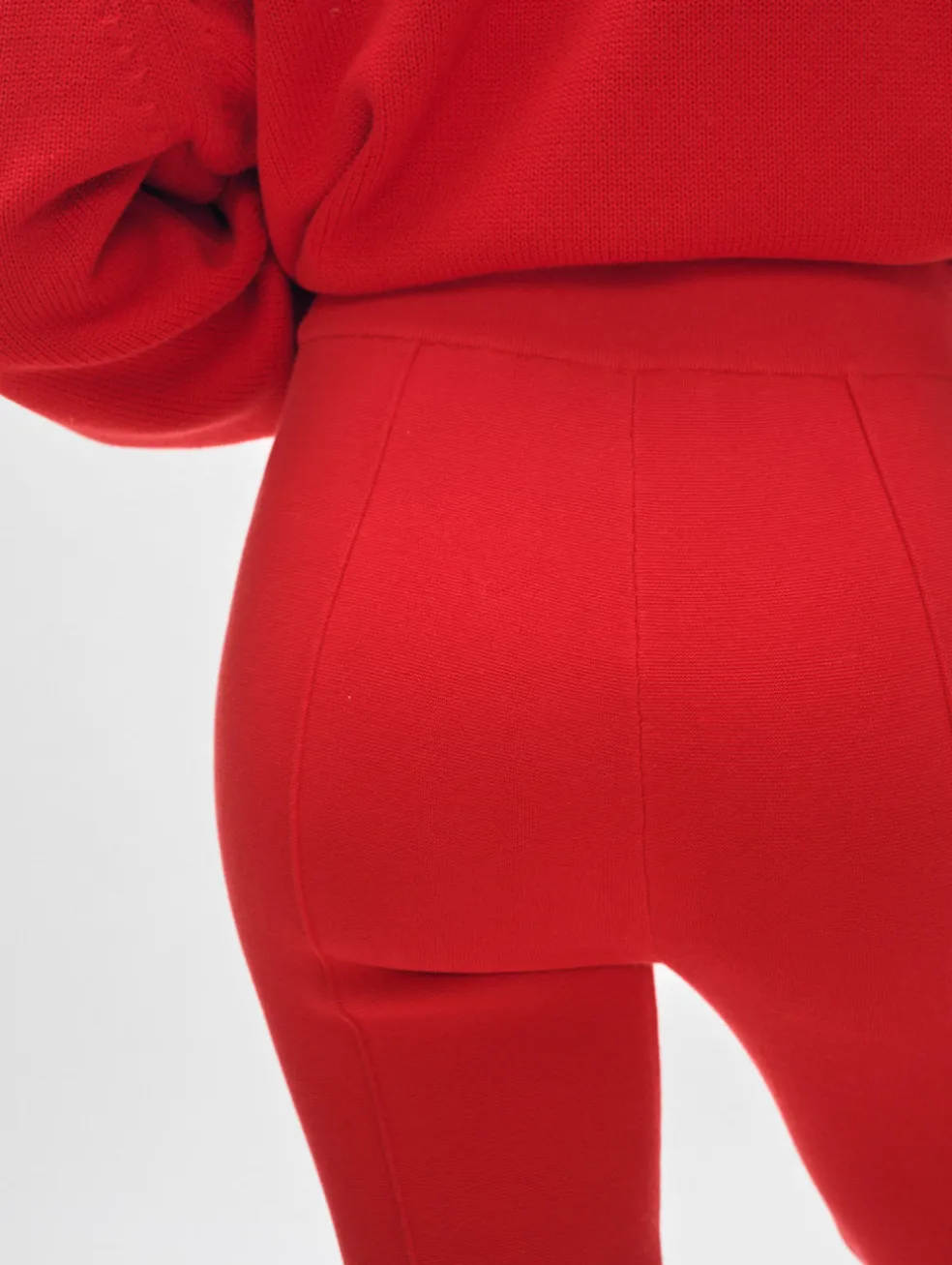 superfine organic cotton kick flare pant