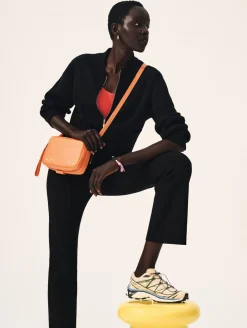 superfine organic cotton kick flare pant